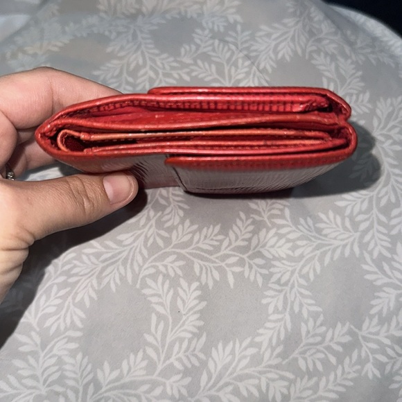 Louis Vuitton LV Red Epi Wallet - Picture 14 of 15